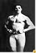 Buyenlarge - Bodybuilder in Tights 12x18 Giclee on canvas