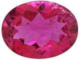 Jewelry : MIN 1.00CT 8X6MM OVAL RUBELLITE TOURMALINE
