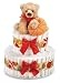 Baby Sport Diaper Cake - Basketball Baby Shower Centerpiece New Baby Gift Basket Baby Shower Centerpiece