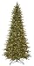 GKI Bethlehem Lighting Frasier 7-1/2-Foot Slim Christmas Tree Prelit with Clear Lights