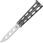4" Silver Vein Butterfly Trainer Knife