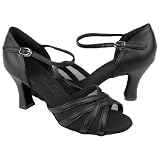 c6027 Sexy Salsa Latin Ballroom Dance Shoes for Ladies 2.5Heel