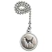 GRAPHICS & MORE Siberian Husky Pet Dog Ceiling Fan and Light Pull Chain