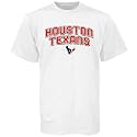 Reebok Houston Texans White Double Arch Team Logo T-shirt