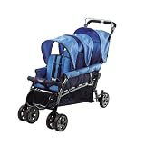 Shamrock Industries The Trio Triple Tandem Baby Stroller