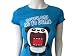 Domo Never Say No To Domo Womens Shirt (X-Large) - Turquoise
