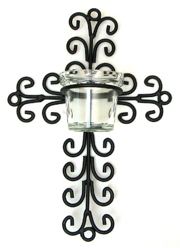 Kathy Ireland Cross Votive Holder