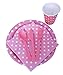 LolliZ® Party Pack for 8, Pink/Polka Dots Design