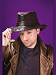 Black Fedora Adventure Theatre Costumes Accessory