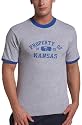 Kansas Jayhawks Oxford Ringer T-Shirt