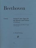 Sonata for Piano and Violin F major (Spring) op. 24 - piano and violin - (HN 162)