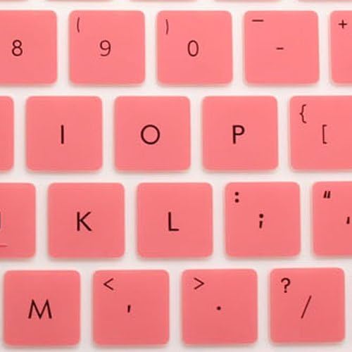 High Quality Soft Silicone Gel Keyboard Protector Skin Cover for 17.3" ASUS ROG G750 Series, such as G750JG G750JH G750JM G750JS G750JW G750JX G750JZ 17.3-inch Gaming Laptop US Layout (if your "enter" key looks like "7", our skin can't fit)(Semi-Rose Pink)