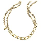 Twisted Pearl Necklace, gold/gold-plated