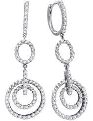 0.20CTW BLUE DIAMOND MICRO-PAVE PENDANT