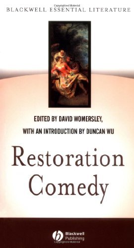Restoration Comedy (Blackwell Essential Literature)