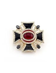 Iron Cross Inspired Fashion Brooch Bracelet