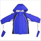 Boys Chillout Insulated Winter Jacket-Royal-2