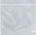 100 CLEAR Reclosable Zipper Bag. 3'' x 4'' - 2 mil. thick