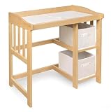 Review Badger Basket 02306 / Badger Basket Changing Table with Desk- Natural