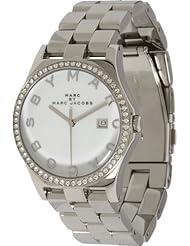 Marc by Marc Jacobs Womens MBM3044 Henry Glitz White Dial Watch
