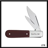 SCHRADE 278 Barlow 2 blade, 3 3/4 closed