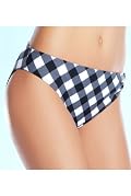 Low Rise Check Hipster Bikini Bottoms [T52-1329P-S]