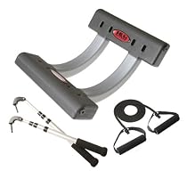 Creative Fitness Rug Runner Deluxe Package with Poles and Horizontal Grip Bands