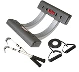 Creative Fitness Rug Runner Deluxe Package with Poles and Horizontal Grip Bands