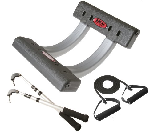 Creative Fitness Rug Runner Deluxe Package with Poles and Horizontal Grip Bands