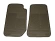 2002-2007 Ford Explorer Beige All Weather Floor Mats Floor Mats All Weather