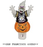 NFL San Francisco 49ers Halloween Ghost Night Light