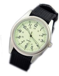 ORKINA Classic Retro Black Pointer Quartz Watch Korean Version Of The Popular Ms. Canvas Watch