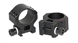 Millett 30MM High Tactical Rings w/Matte Black Fi