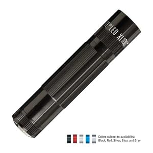 XL100 Tactical, 3 Cell AAA LED Light, Red Body