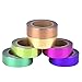 Mudder Rainbow Washi Masking Tape Collection DIY Sticker Set, Pack of 6