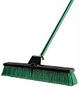 Quickie 638 24-Inch Indoor/Outdoor Super Bulldozer Push Broom