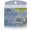 Schick Intuition, Cucumber Melon, Shave Refill Cartridges, 3 Cartridges