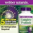 Webber Naturals Complete Probiotic - 120 Vegetarian Capsules