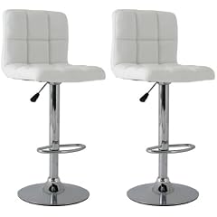 2x Polster Barsessel / Barhocker, wei�