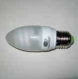 10 X Soft Tone Candle Shape Uk Es e27 Fitting Soft Warm White 7w Mini Candle Eveready Energy Saving Light Bulbs Short 100mm Total Length