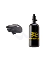 Empire Invert Halo Too Electronic Hopper + Empire Basic 48/3000psi HPA N2 Tank