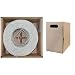 CAT6, UTP, Bulk Cable, Solid, 500MHz, 24 AWG, White, 1000 ft