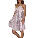 SILK COUTURE Womens Sleepwear Lingerie: Silk Nighty / Loungewear Pajama Gown