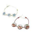 Ceramic Button Bracelet - Assorted Designs