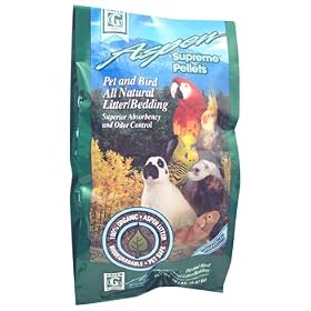 Green Pet Aspen Supreme Pellets Pet and Bird All Natural Litter Bedding by Green Pet