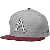 NCAA Arkansas Razorbacks Bind Back 9Fifty Snapback Cap, Medium/Large, Gray