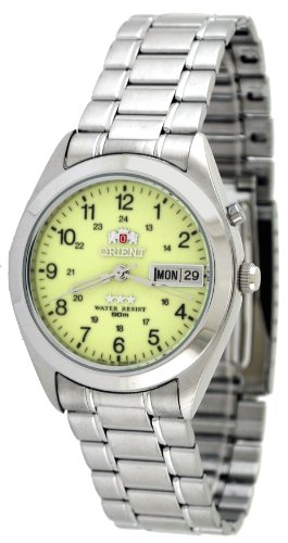 Orient #BEM6J006R Men's Tri Star Luminous Dial Self Winding Automatic Watch