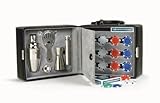 IMAGE OF Martini and Poker Bar Set with Case