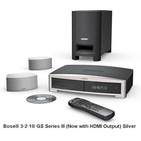 3�2�1� GS Series III DVD Home Entertainment System - Silver 