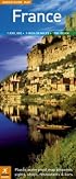 The Rough Guide Map to France (Rough Guide Country/Region Map)